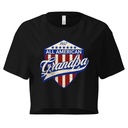 all american grandpa Women's Crop Top
