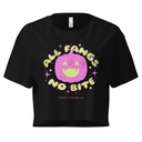 All Fangs No Bite - Halloween Women's Crop Top