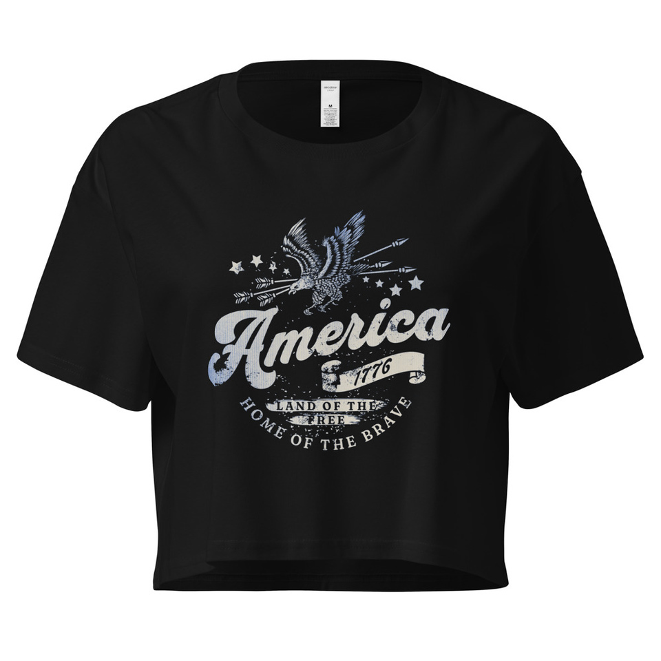 America 1776 Women's Crop Top