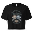 American All Star Football - Sports Helmet Women's Crop Top