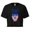American Football Sport Women's Crop Top