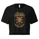 American Legends Garage - Eagle Women's Crop Top