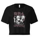Anime Celebrity Girl - Japanese Cyber Streetwear Women's Crop Top