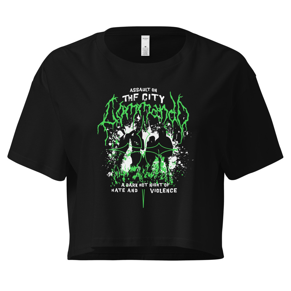 Assault on the City Women's Crop Top