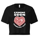 Baby Announcement - Feeding Bottle Women's Crop Top