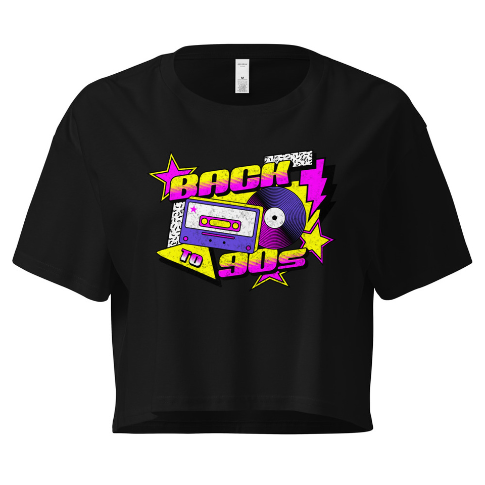 Back to 90s Women's Crop Top