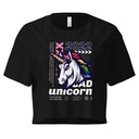 Bad Unicorn - Horse Women's Crop Top
