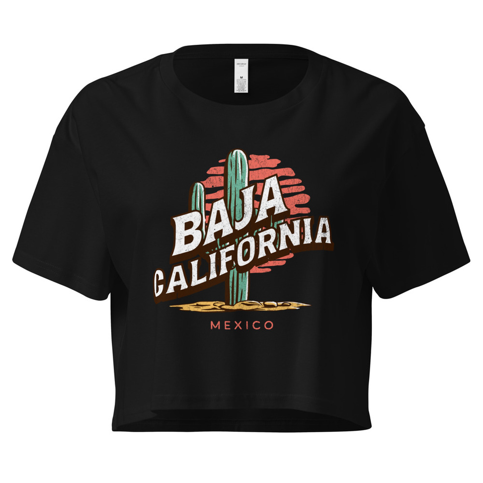 Baja Cali Mexico Women's Crop Top