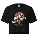 Baja Cali Mexico Women's Crop Top