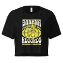 Banana Records - Comic Character Women's Crop Top