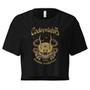 Band Merchandise Tour Illustration Women's Crop Top