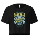 Baseball Conference Championships - Athlectic Badge Women's Crop Top