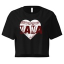 Baseball MAMA Women's Crop Top