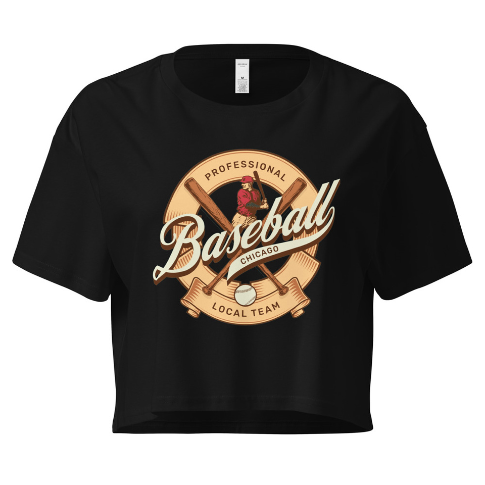 Baseball Team - College Sports Women's Crop Top