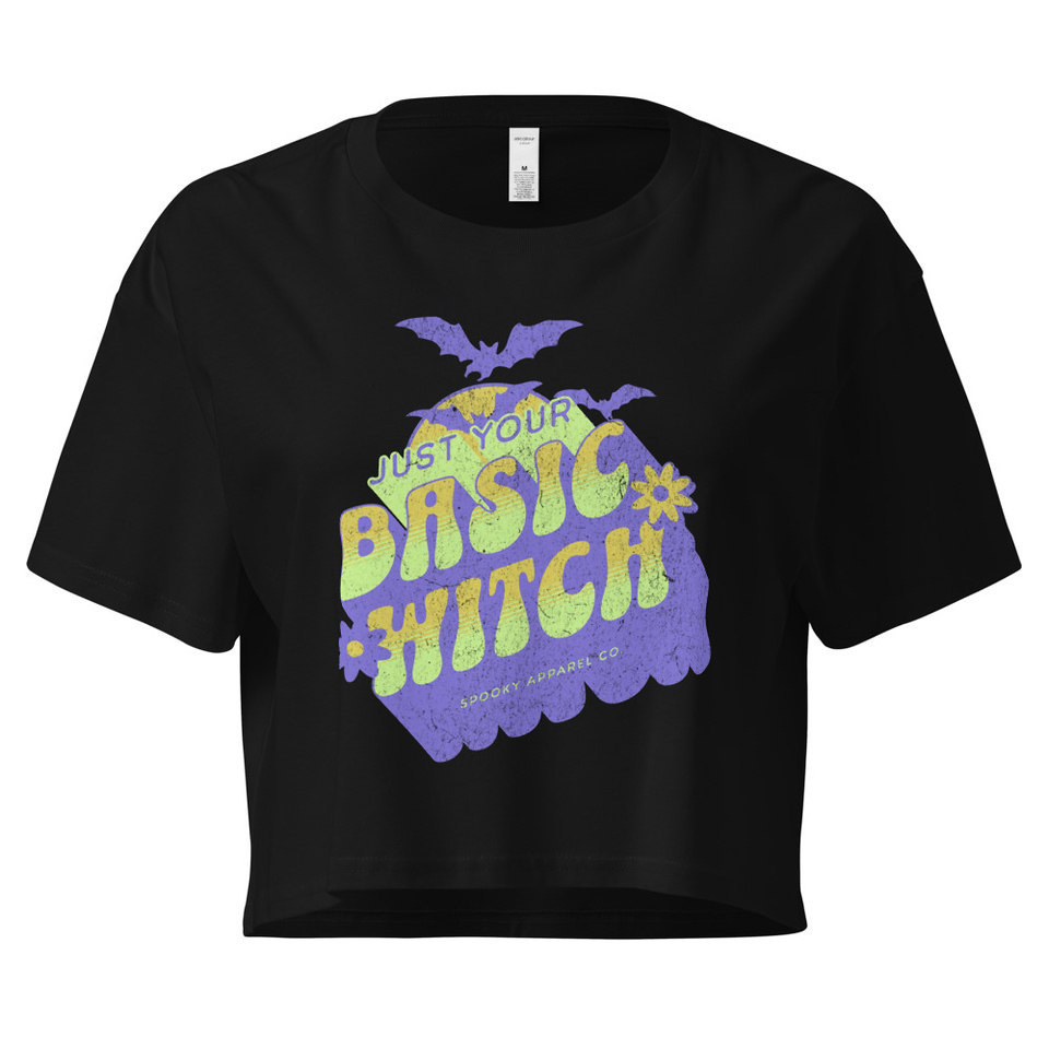 Basic Witch - Halloween Women's Crop Top