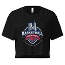Basketball Sports Logo Women's Crop Top