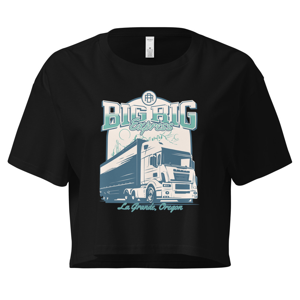 Big Rig Express Women's Crop Top