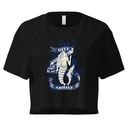 Blue Mermaid - Nautical Women's Crop Top