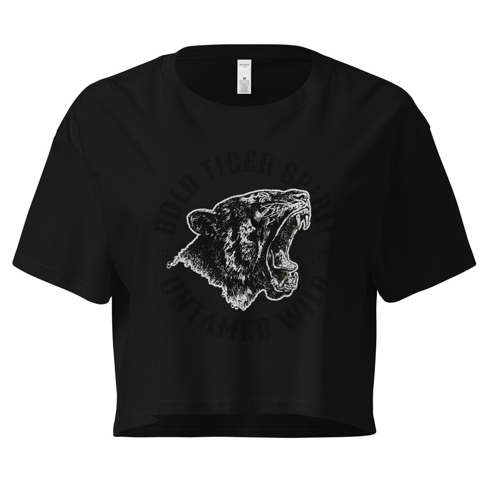Bold Tiger Spirit Women's Crop Top