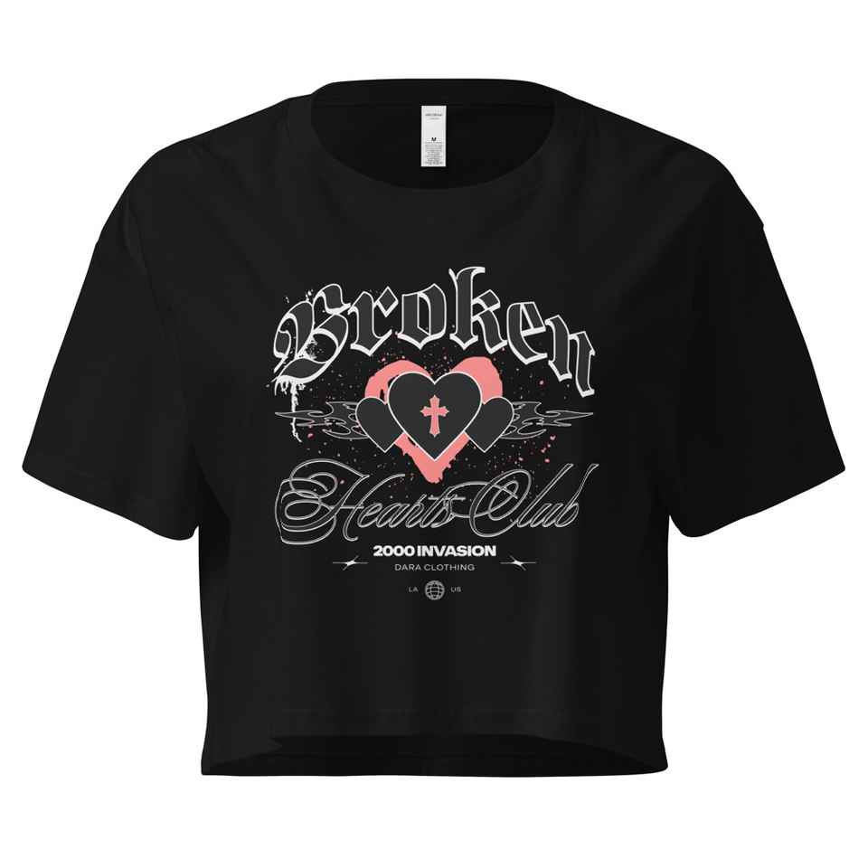 Broken Hearts Club Women's Crop Top