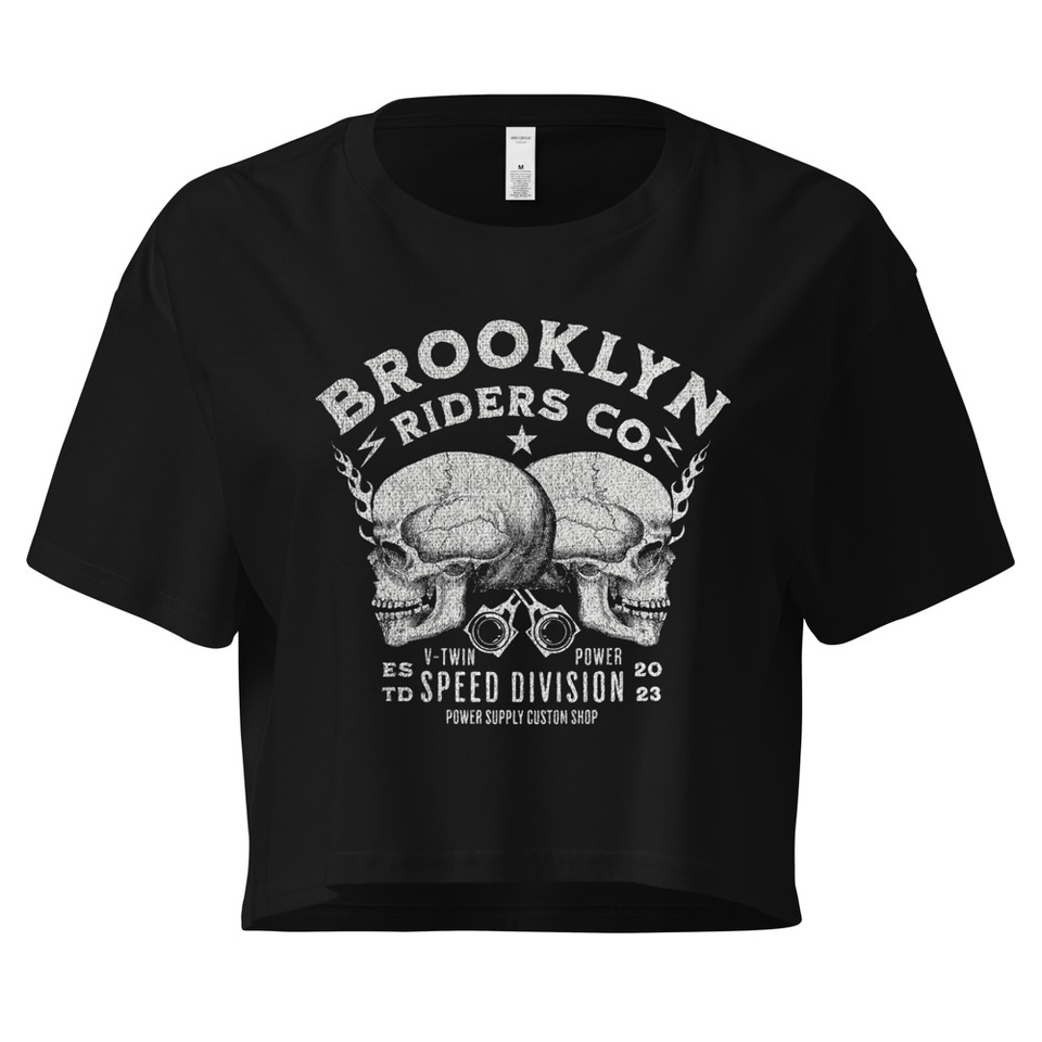 BROOKLYN NEWYOR RIDERS CO Women's Crop Top