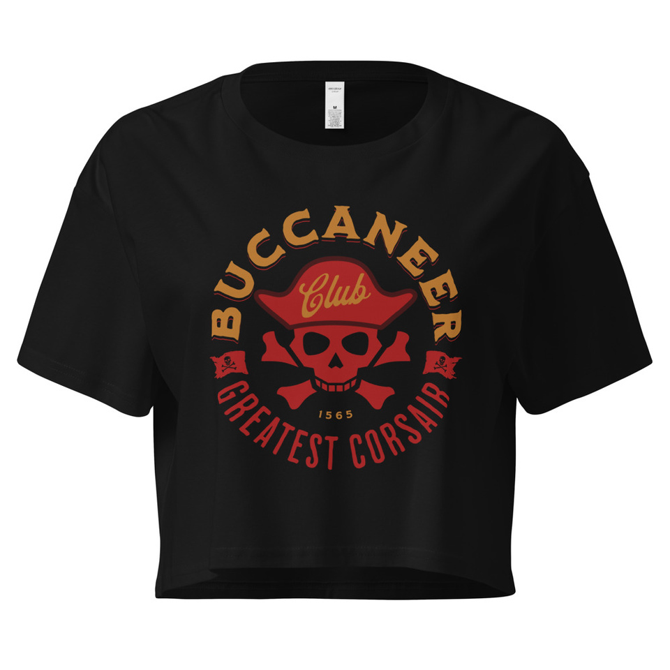 Buccaneer Club - Pirate Skull Women's Crop Top