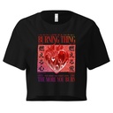 Burning Thing Women's Crop Top