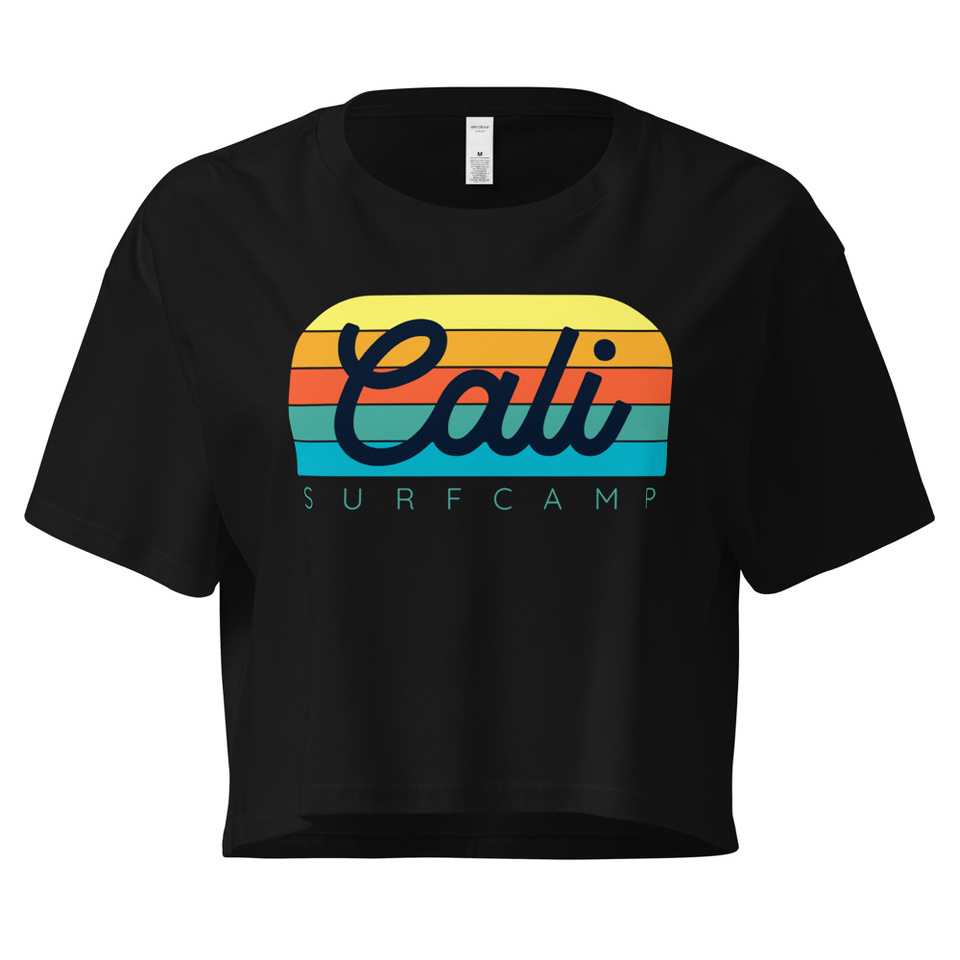 Cali Surf Camp - Outdoor Women's Crop Top