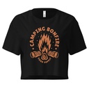 Camping Bonfire - Firewood Women's Crop Top