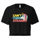 Can't Think Straight (2) Women's Crop Top