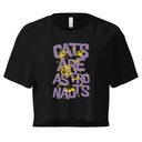 Cats are Astronauts Women's Crop Top