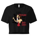 Cats Stealing the Spotlight Women's Crop Top