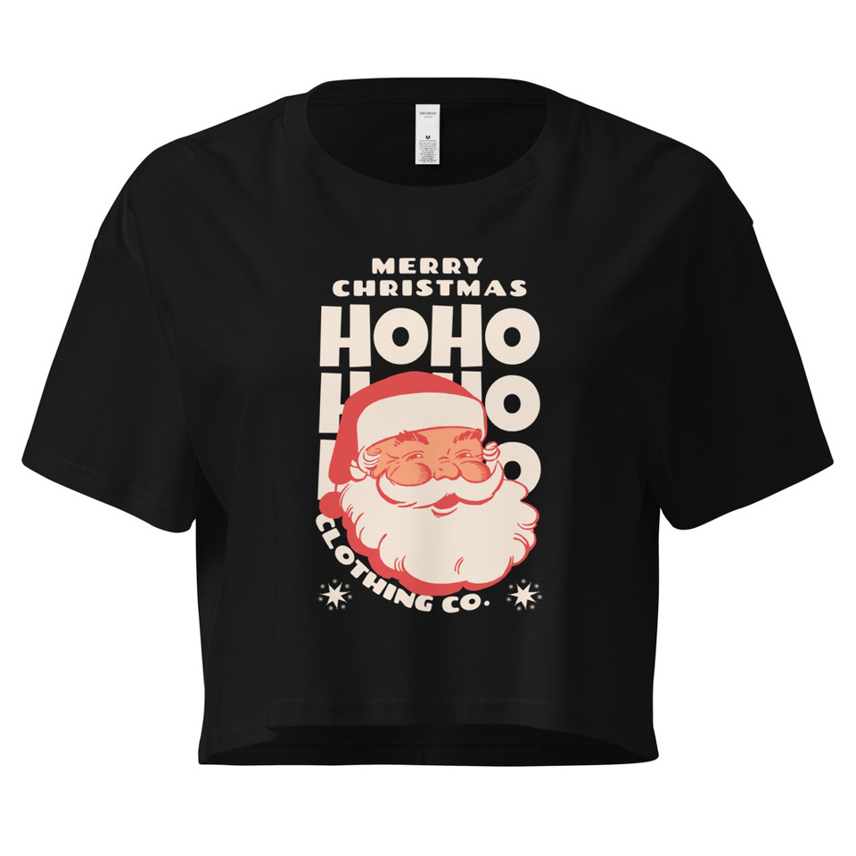 Christmas Season - Santa Claus Women's Crop Top