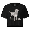 Coffee Dog Women's Crop Top