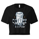 Coffee Time Women's Crop Top