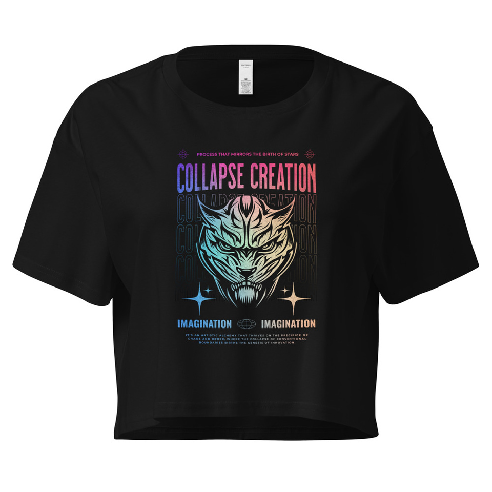 Collapse Creation Women's Crop Top