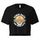 Corgi Days - Funny Animal Women's Crop Top