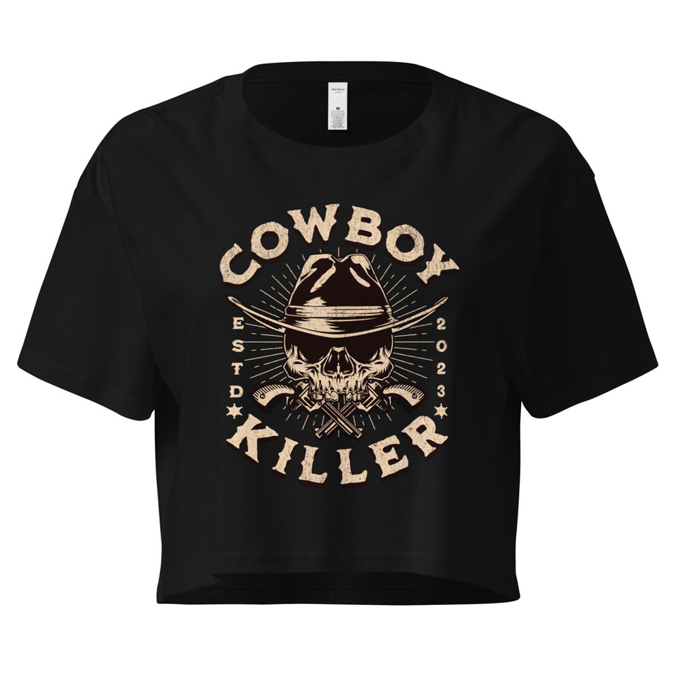 COWBOY KILLER Women's Crop Top