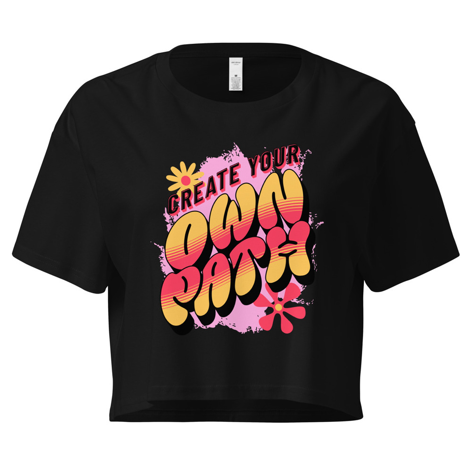 Create Your Own Path Women's Crop Top