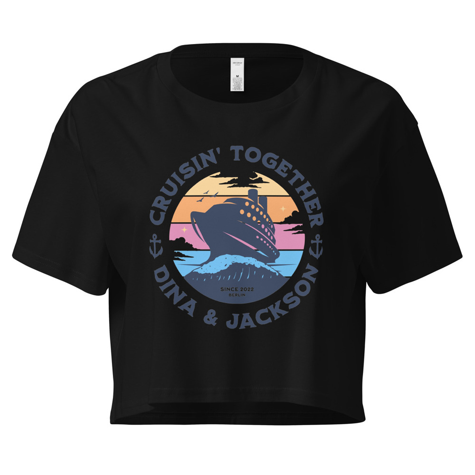 Cruisin' Together - Cruise Ship Women's Crop Top