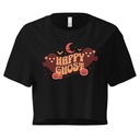 Cute Happy Ghost Women's Crop Top