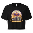 Cute Taco - Colorful Mexican Tortilla Women's Crop Top