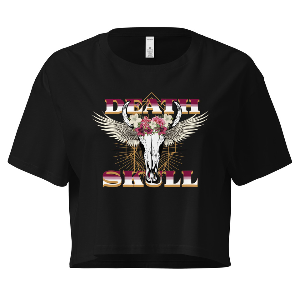 Deah Skull Women's Crop Top