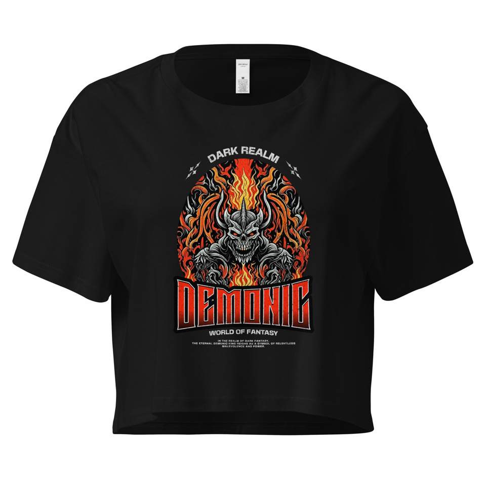 Demonic Women's Crop Top