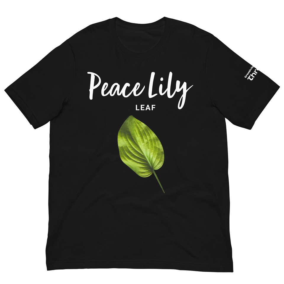 KNITTD Peace Lily Leaf Unisex T-Shirt