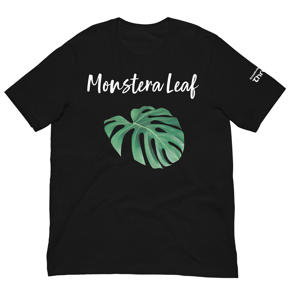 KNITTD Monstera Leaf Unisex T-Shirt