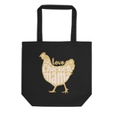 Love Chicken Mama - Mother's Day Eco Tote Bag