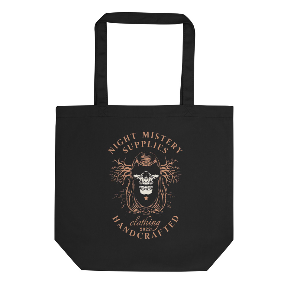 Night Mistery Supplies - Skull Eco Tote Bag