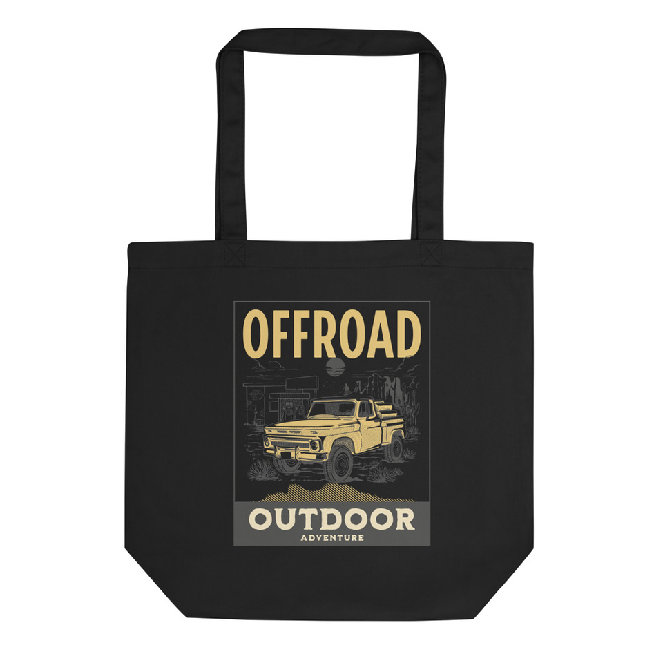 Offroad Outdoor - Pickup Truck Eco Tote Bag