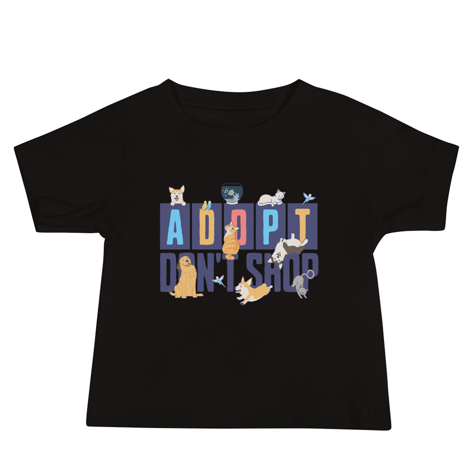 Adopt a Pet - Cute Animal Baby Staple Tee